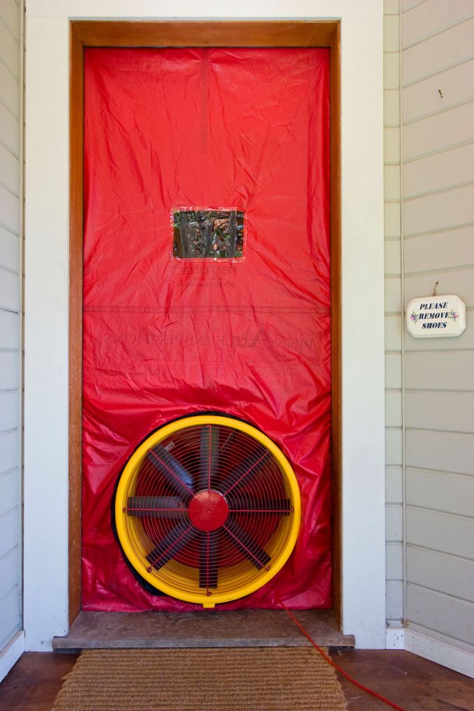 Luftdichtigkeitsprüfung